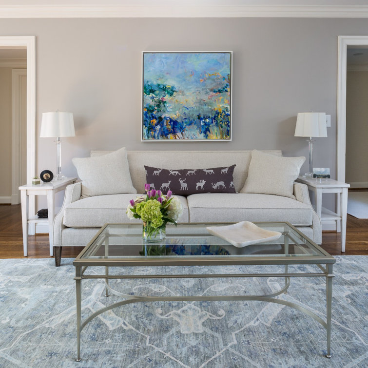 WoodbridgeFurniture Madeleine Rectangular Coffee Table Perigold